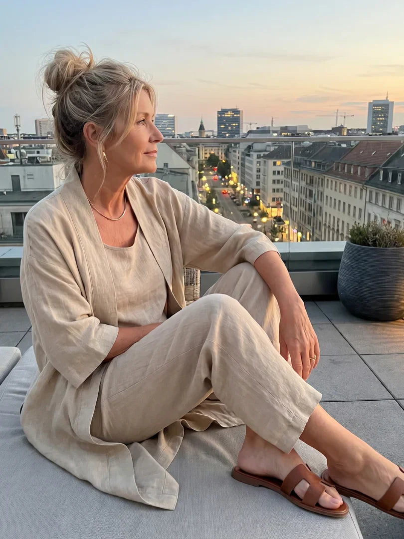 Duval Paris™ | Ensemble en Lin Léger