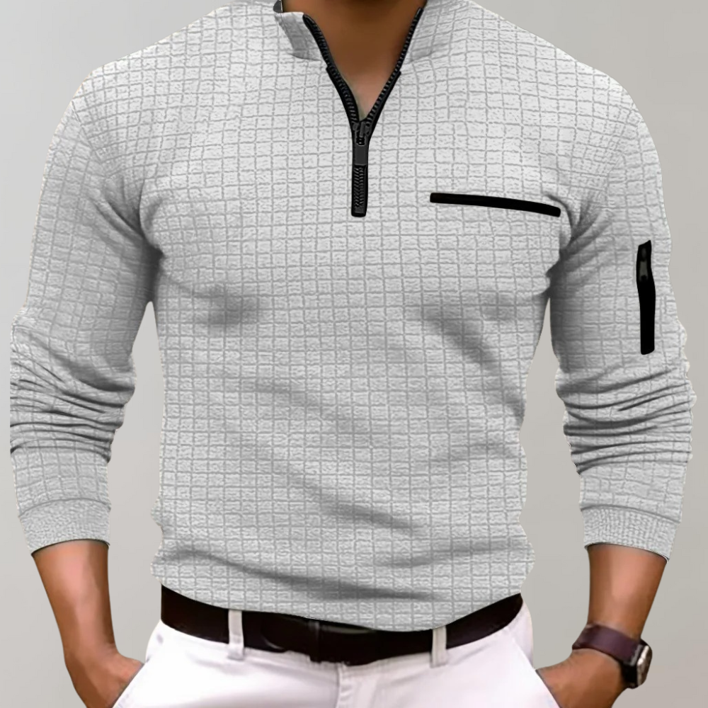 Duval Paris™ | Pull élégant à manches longues pour hommes