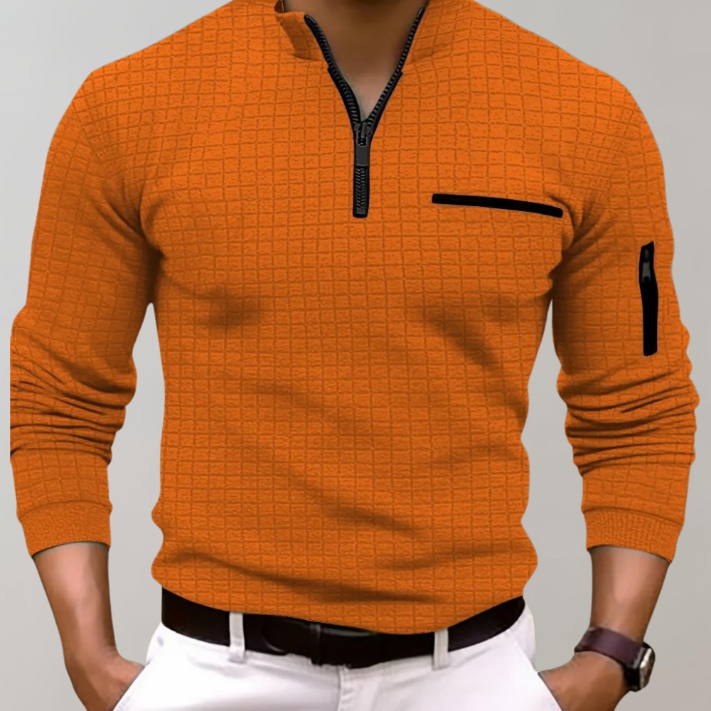 Duval Paris™ | Pull élégant à manches longues pour hommes
