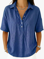 DUVAL PARIS™ | BLOUSE À COL EN V POUR FEMMES