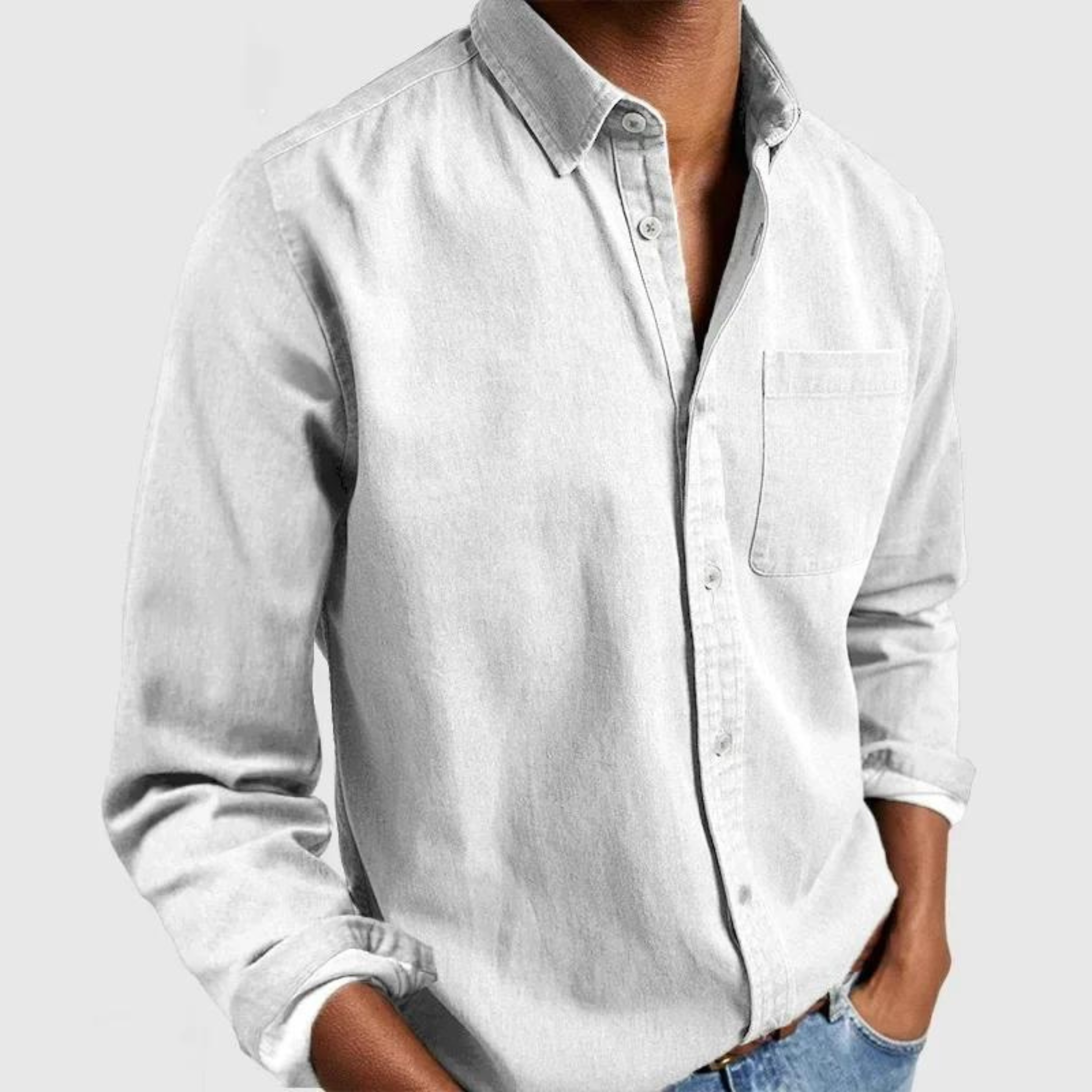 Duval Paris™ | CHEMISE EN COTON POUR HOMME