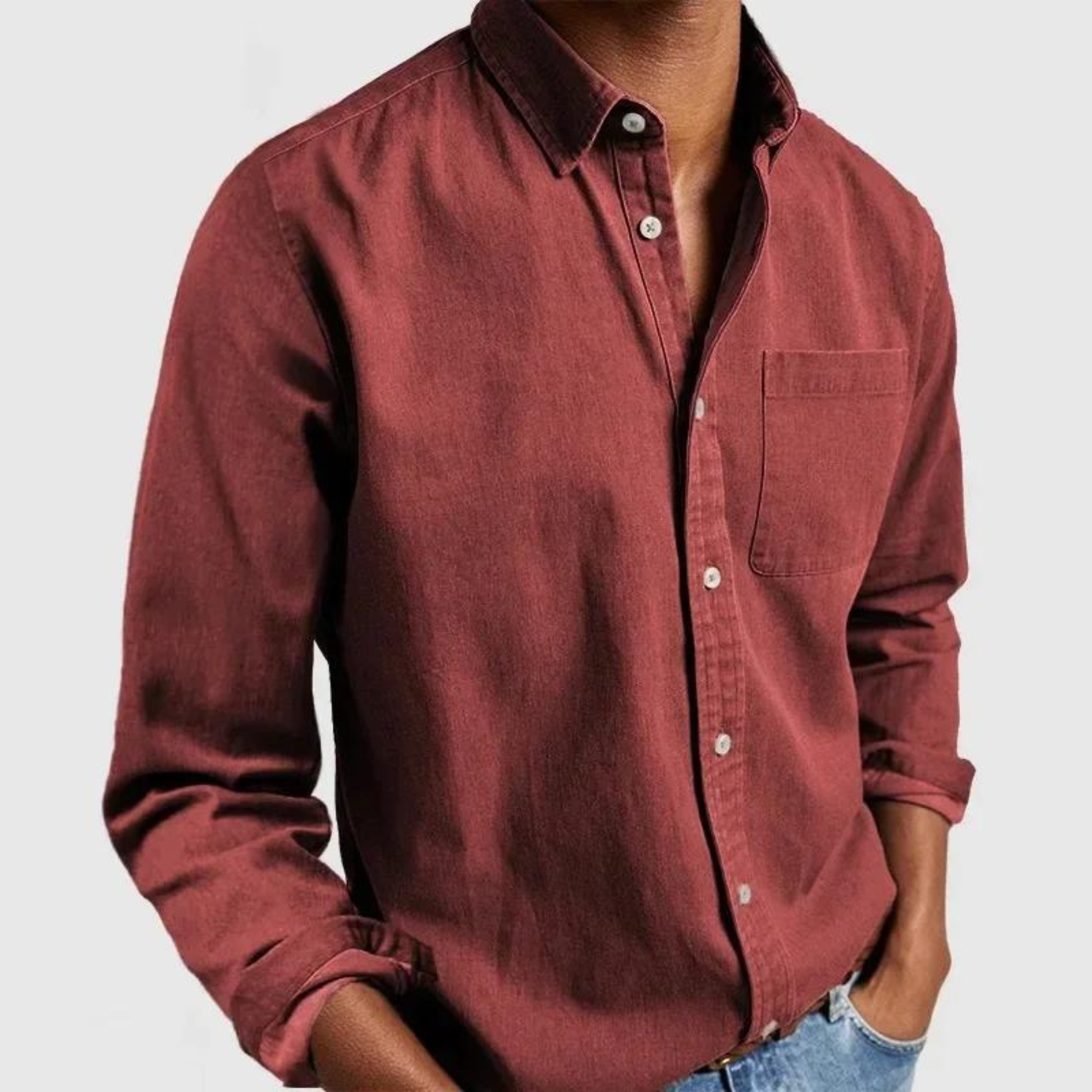 Duval Paris™ | CHEMISE EN COTON POUR HOMME