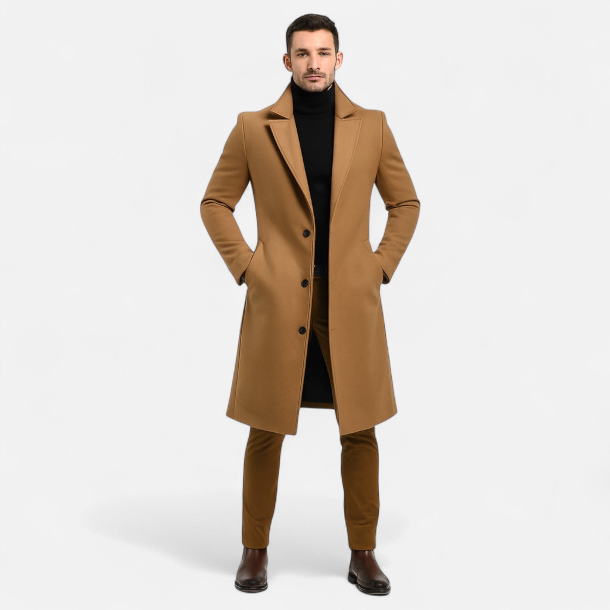 Duval Paris™ | Manteau Classique Homme – Design Héritage, Raffinement Intemporel