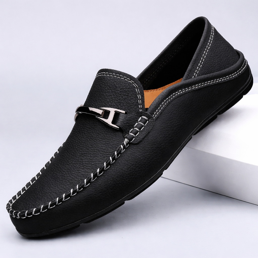 Duval Paris™ | Mocassins en cuir Savoni