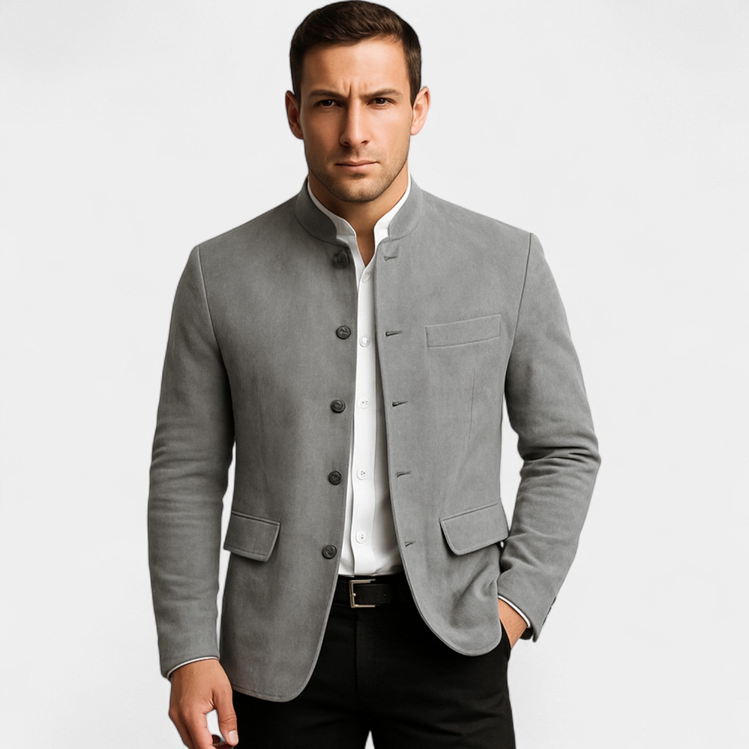 Duval Paris™ | BLAZER HOMME EFFET DAIM