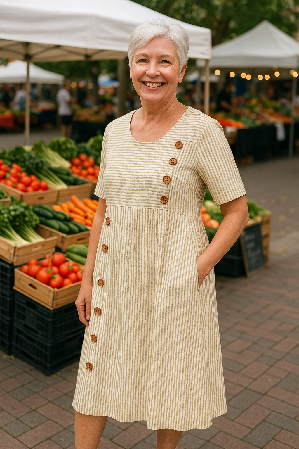 Duval Paris™ | Robe Midi Aérée