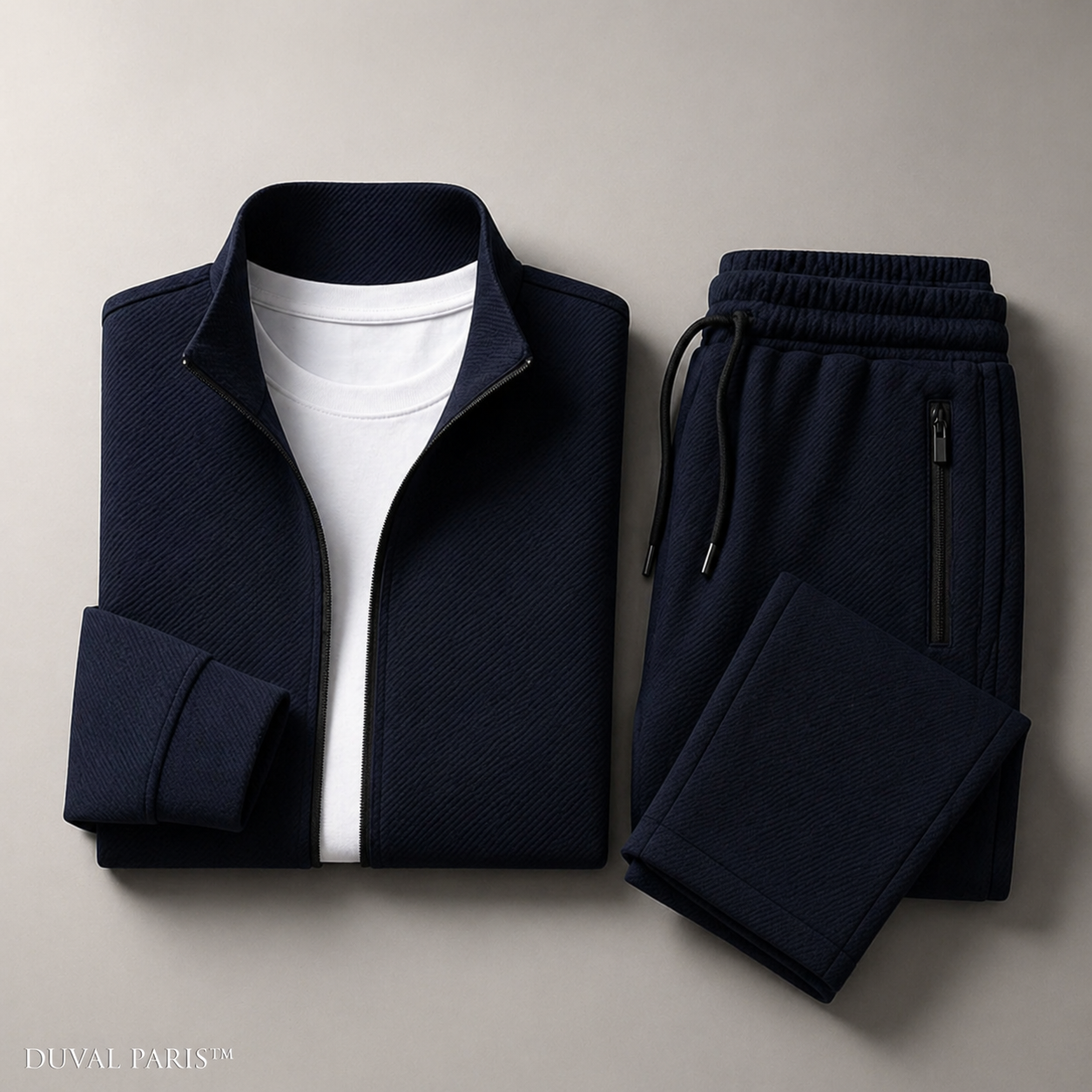 Duval Paris™ | Ensemble zippé casual chic