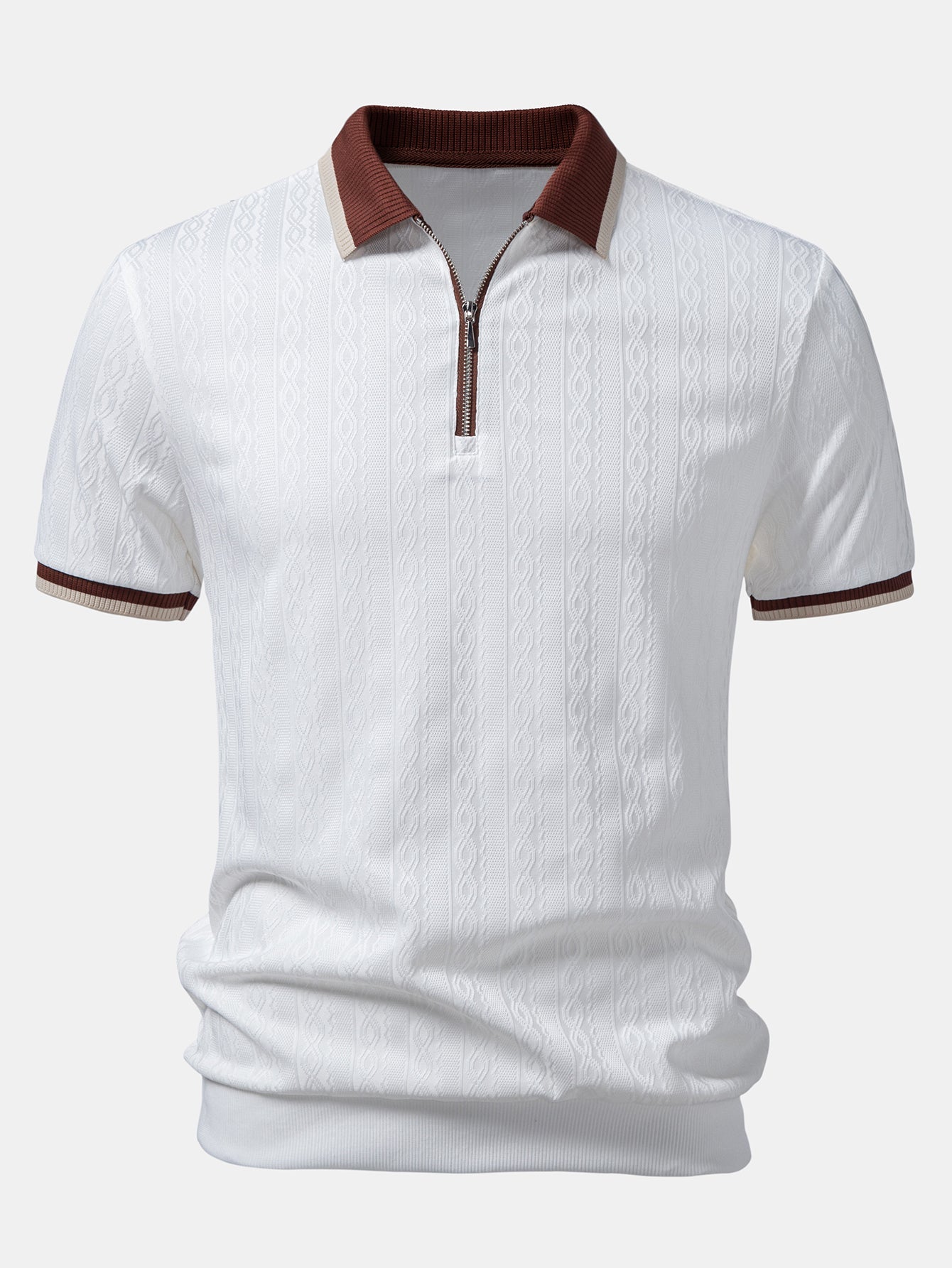 Duval Paris™ | Ensemble Maille Zippée Premium