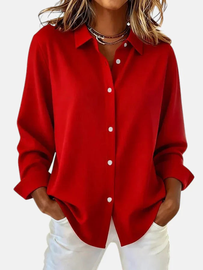Duval Paris™ | Blouse élégante boutonnée