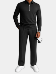 DUVAL PARIS™ | ENSEMBLE ÉLÉGANT À DEMI-ZIP