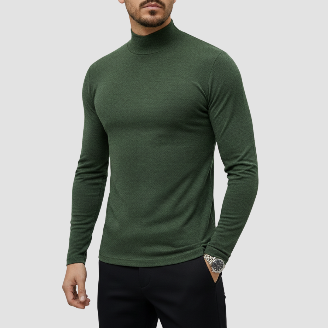 DUVAL PARIS™ | PULL À COL ROULEAU GLEN