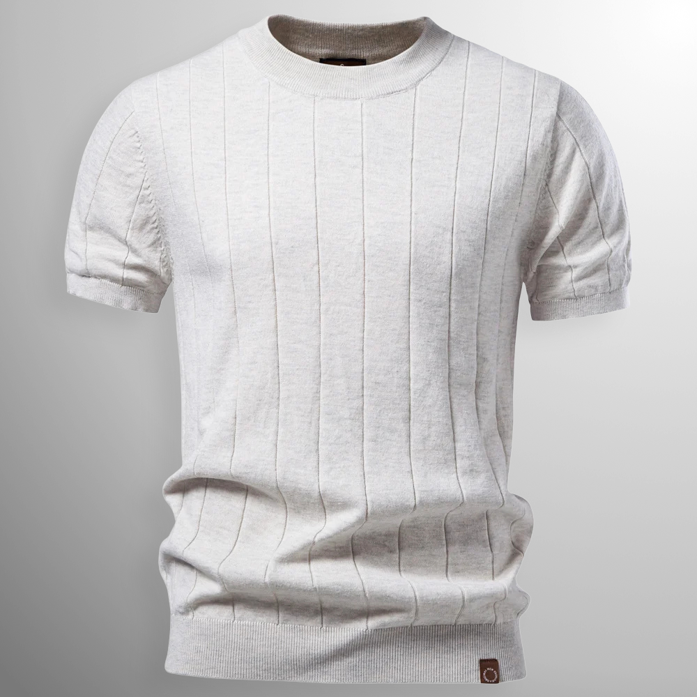 Duval Paris™ | T-Shirt Luxe Côtelé