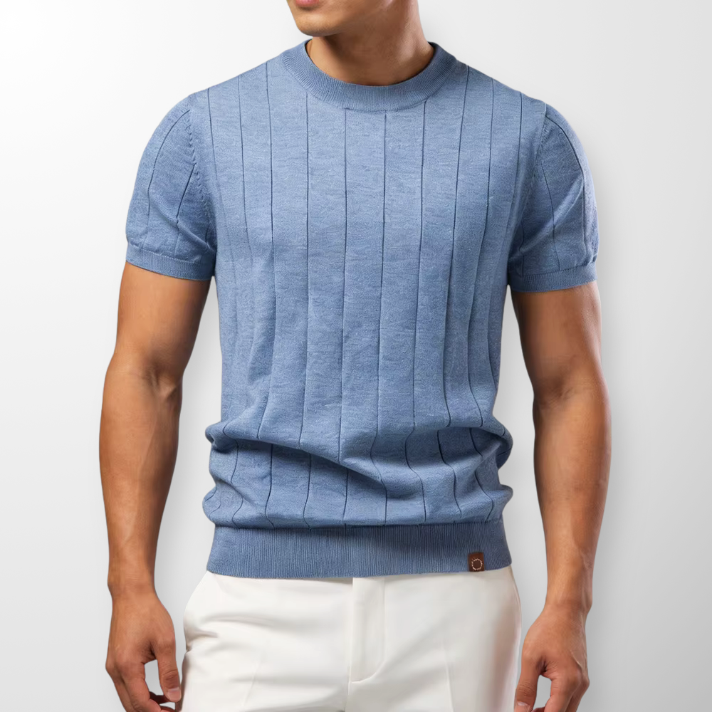 Duval Paris™ | T-Shirt Luxe Côtelé
