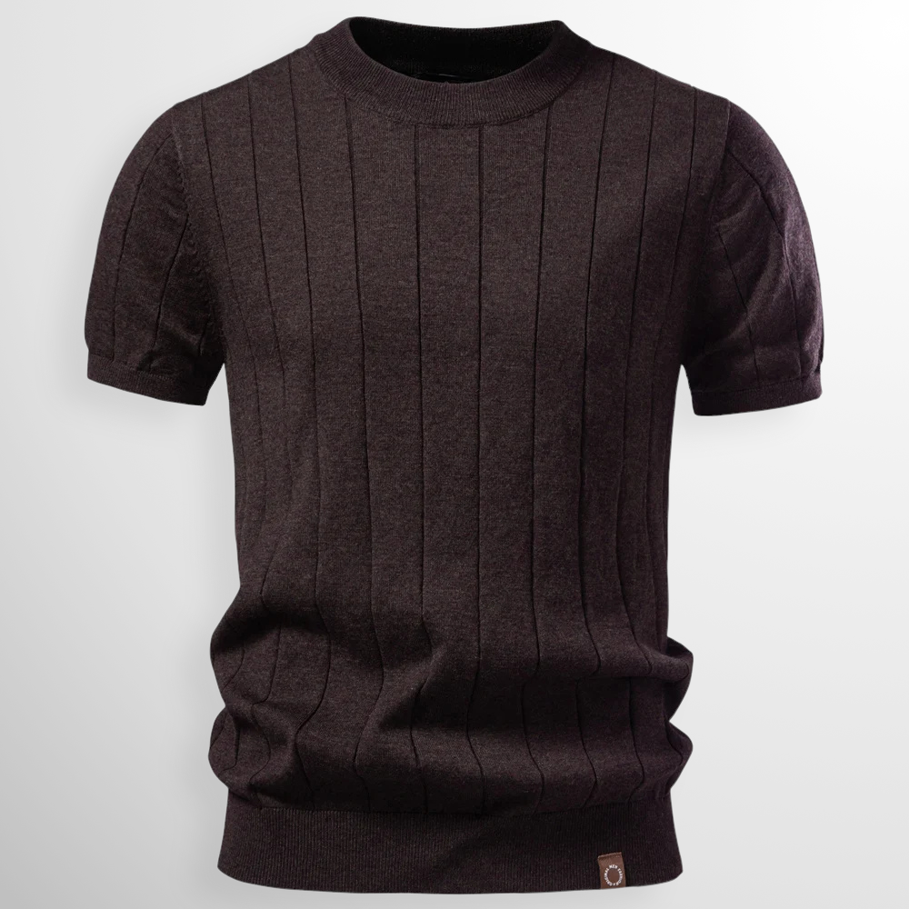 Duval Paris™ | T-Shirt Luxe Côtelé