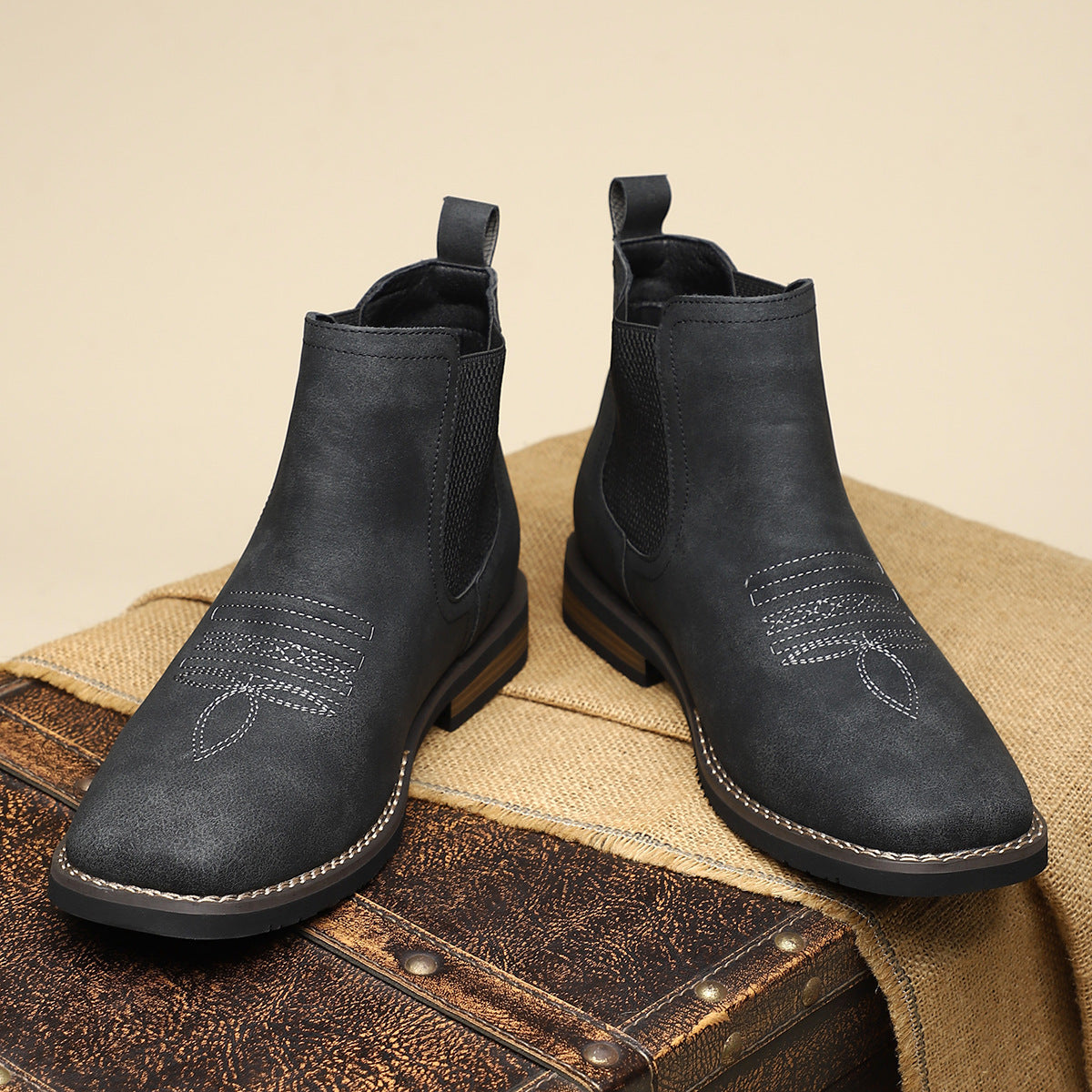 DUVAL PARIS | BOTTES CLASSIQUES EN CUIR POUR HOMME