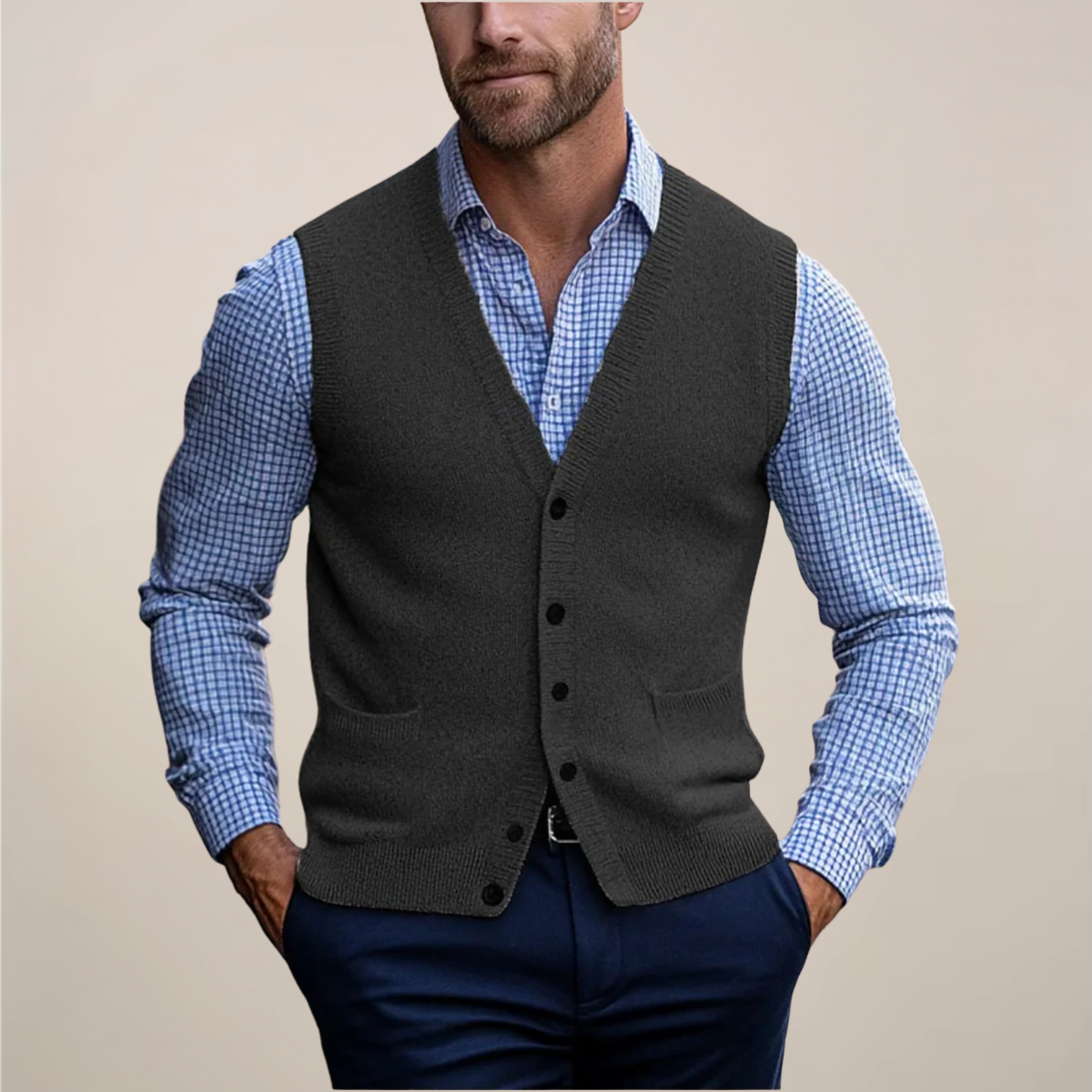 Duval Paris™ | Pull sans manches pour homme