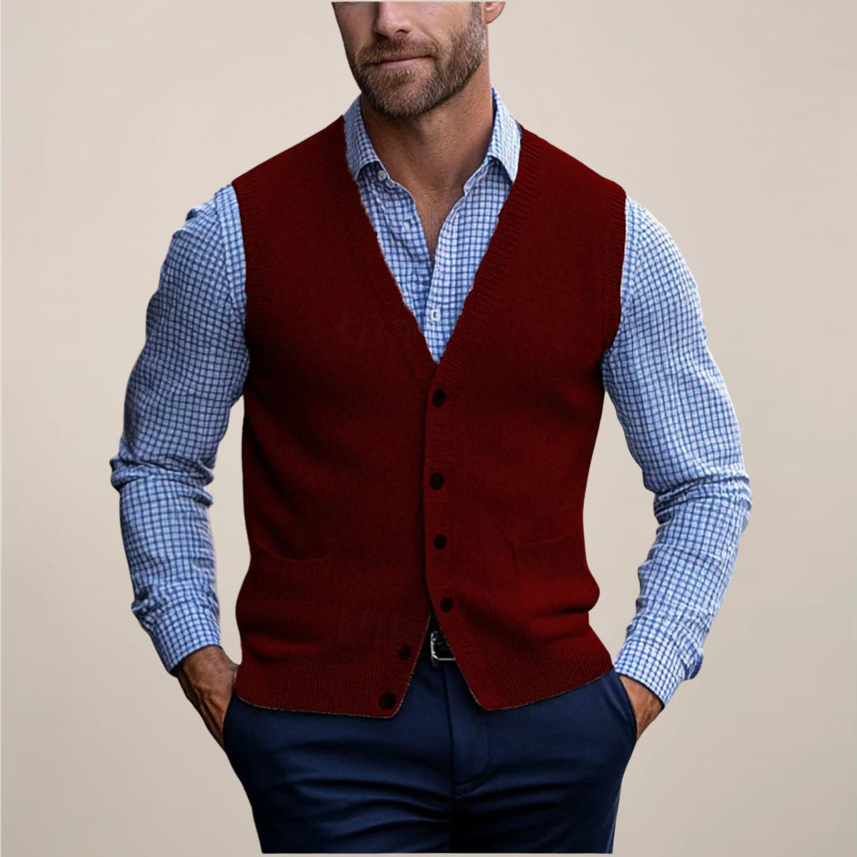 Duval Paris™ | Pull sans manches pour homme