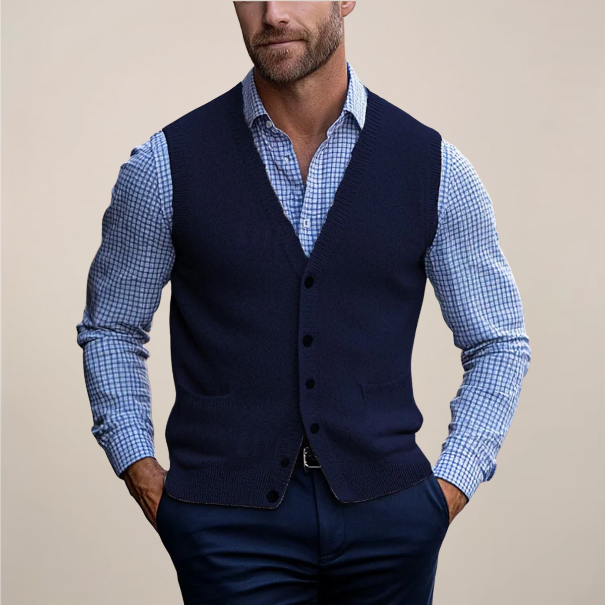 Duval Paris™ | Pull sans manches pour homme