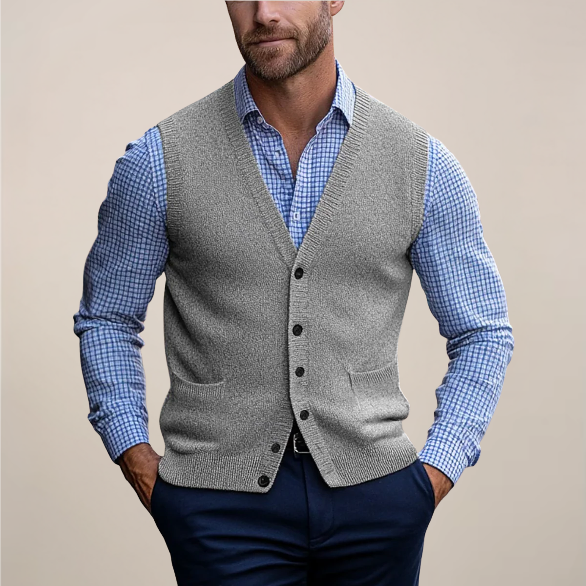 Duval Paris™ | Pull sans manches pour homme
