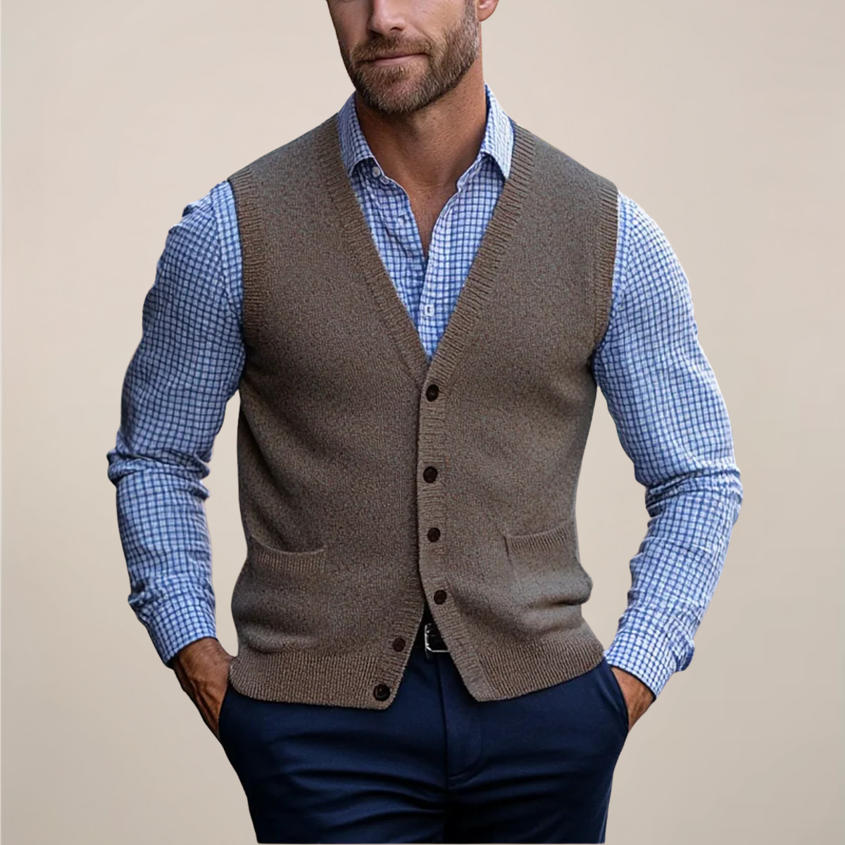 Duval Paris™ | Pull sans manches pour homme