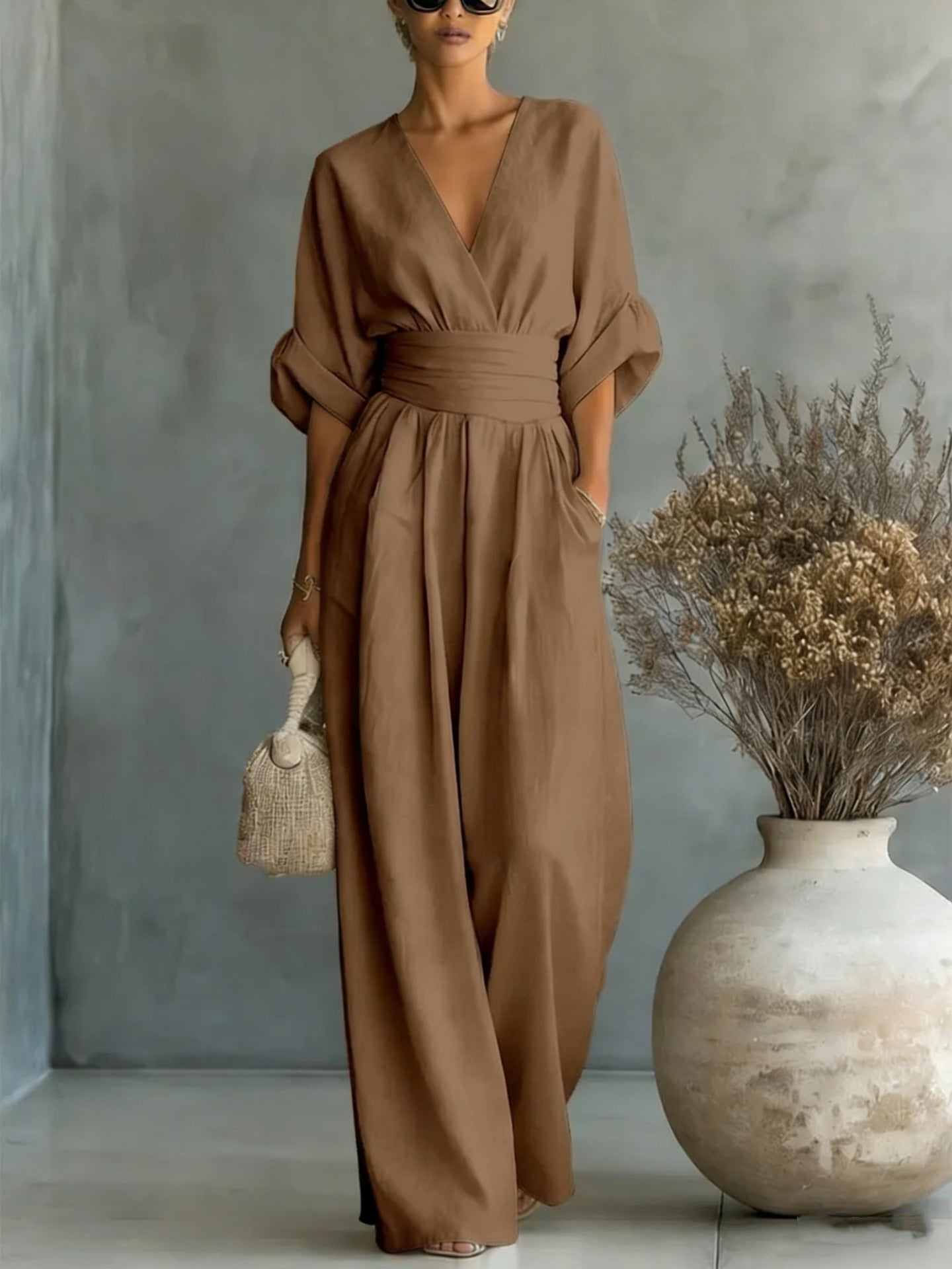 DUVAL PARIS™ | COMBINAISON ÉLÉGANTE CHIC POUR FEMME