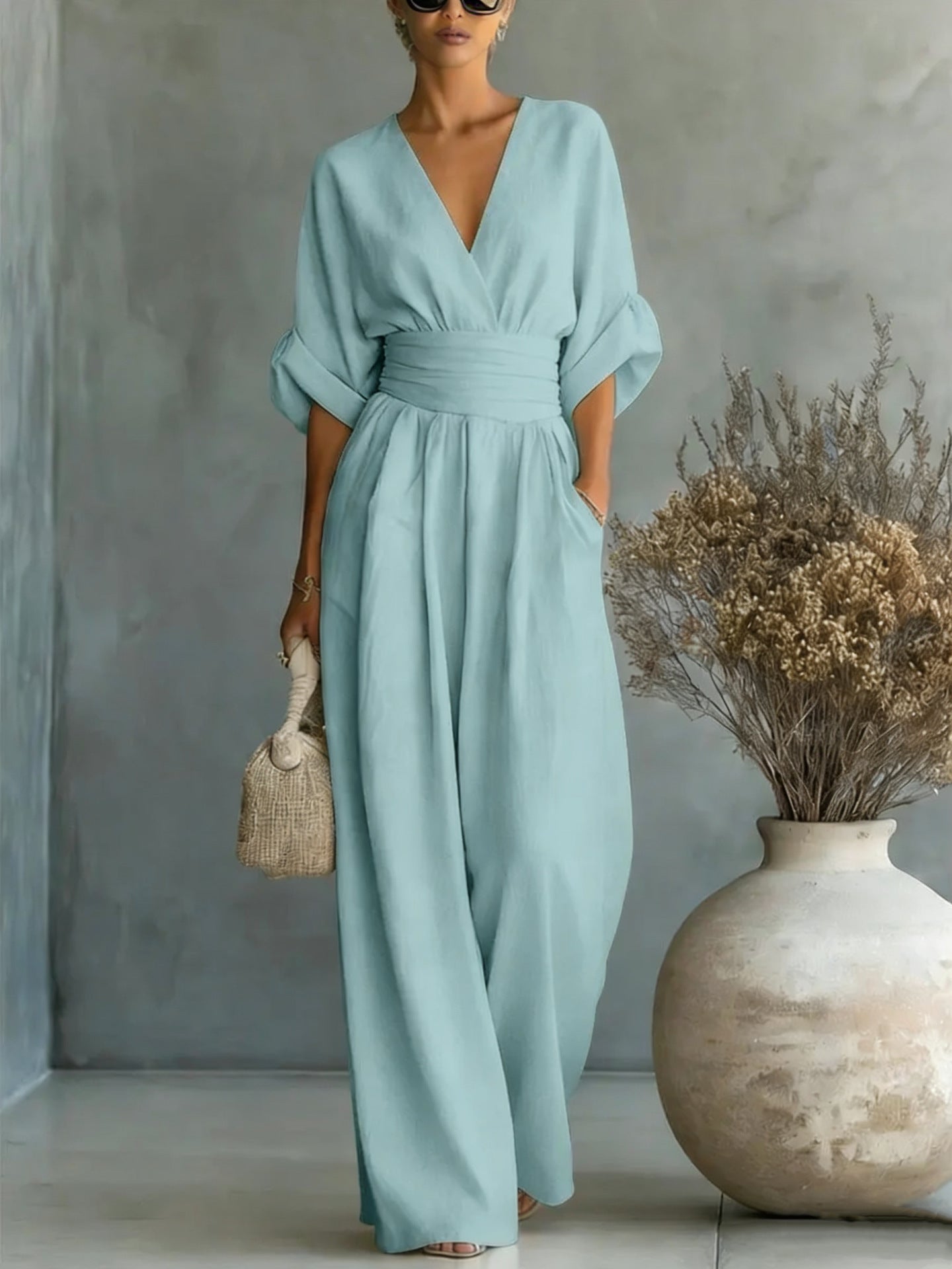 DUVAL PARIS™ | COMBINAISON ÉLÉGANTE CHIC POUR FEMME