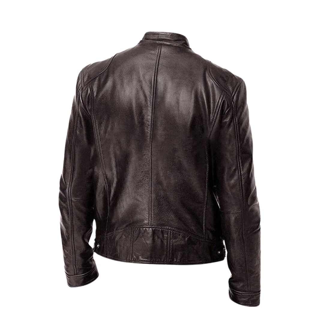Duval Paris™ | VESTE COL MONTANT COUPE SLIM POUR HOMME