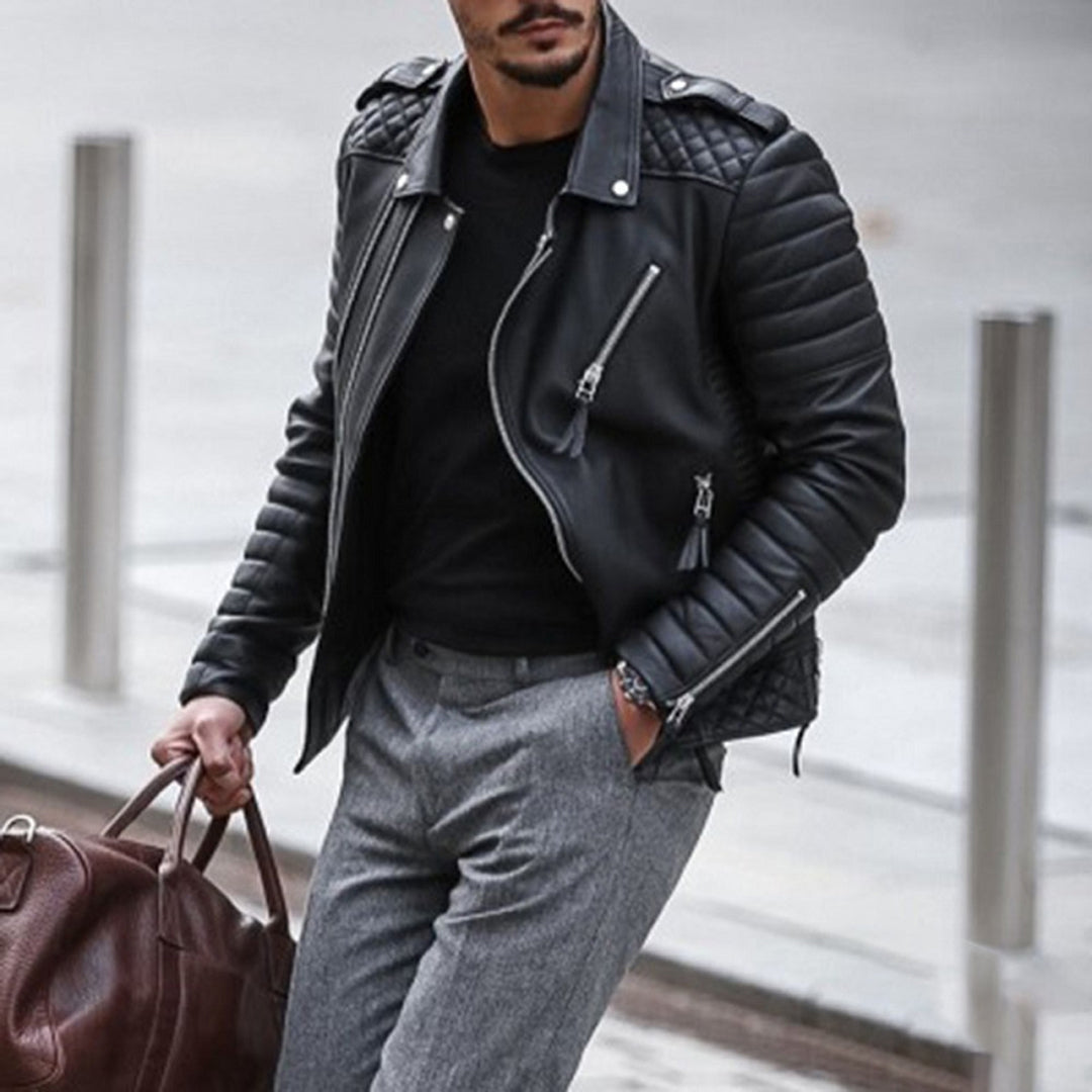Duval Paris™ | Veste en cuir Ralph