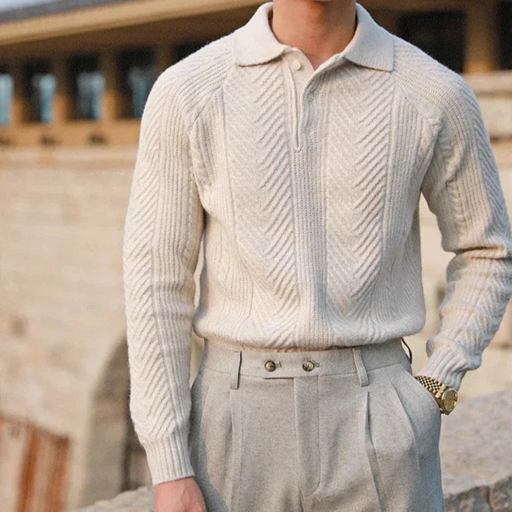 Duval Paris™ |  Polo en maille Andreas