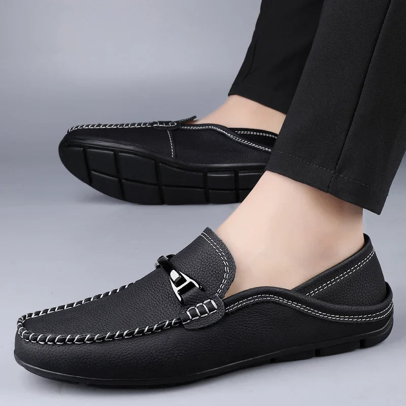 Duval Paris™ | Mocassins en cuir Savoni