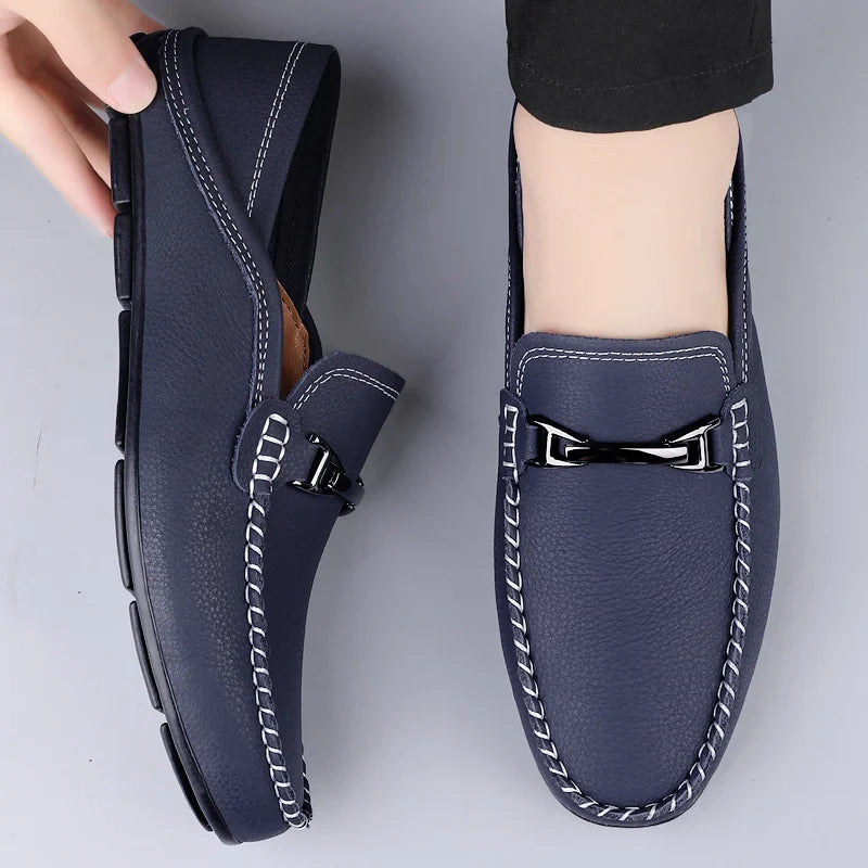 Duval Paris™ | Mocassins en cuir Savoni