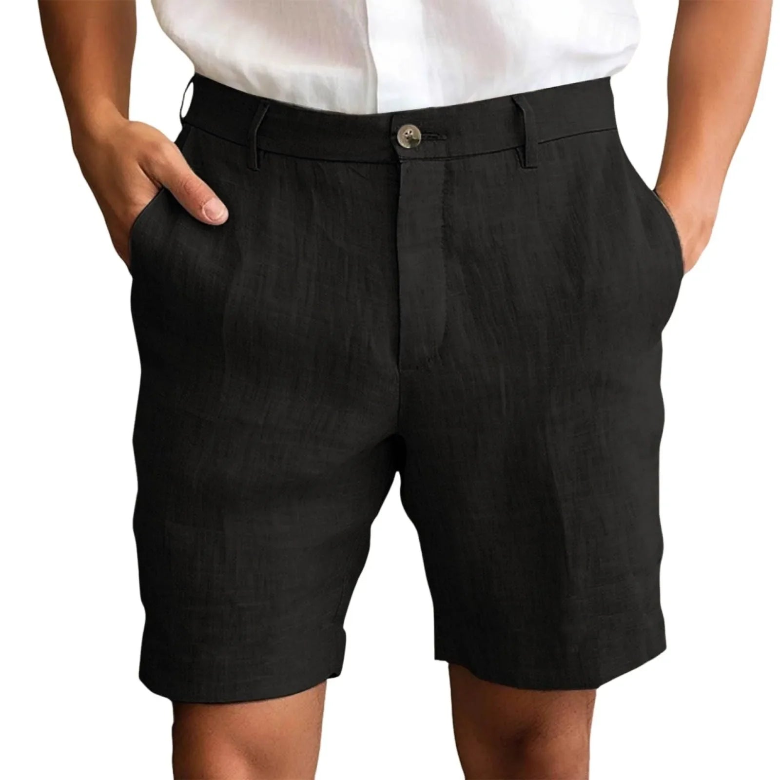 Duval Paris™ | Short élégant en lin