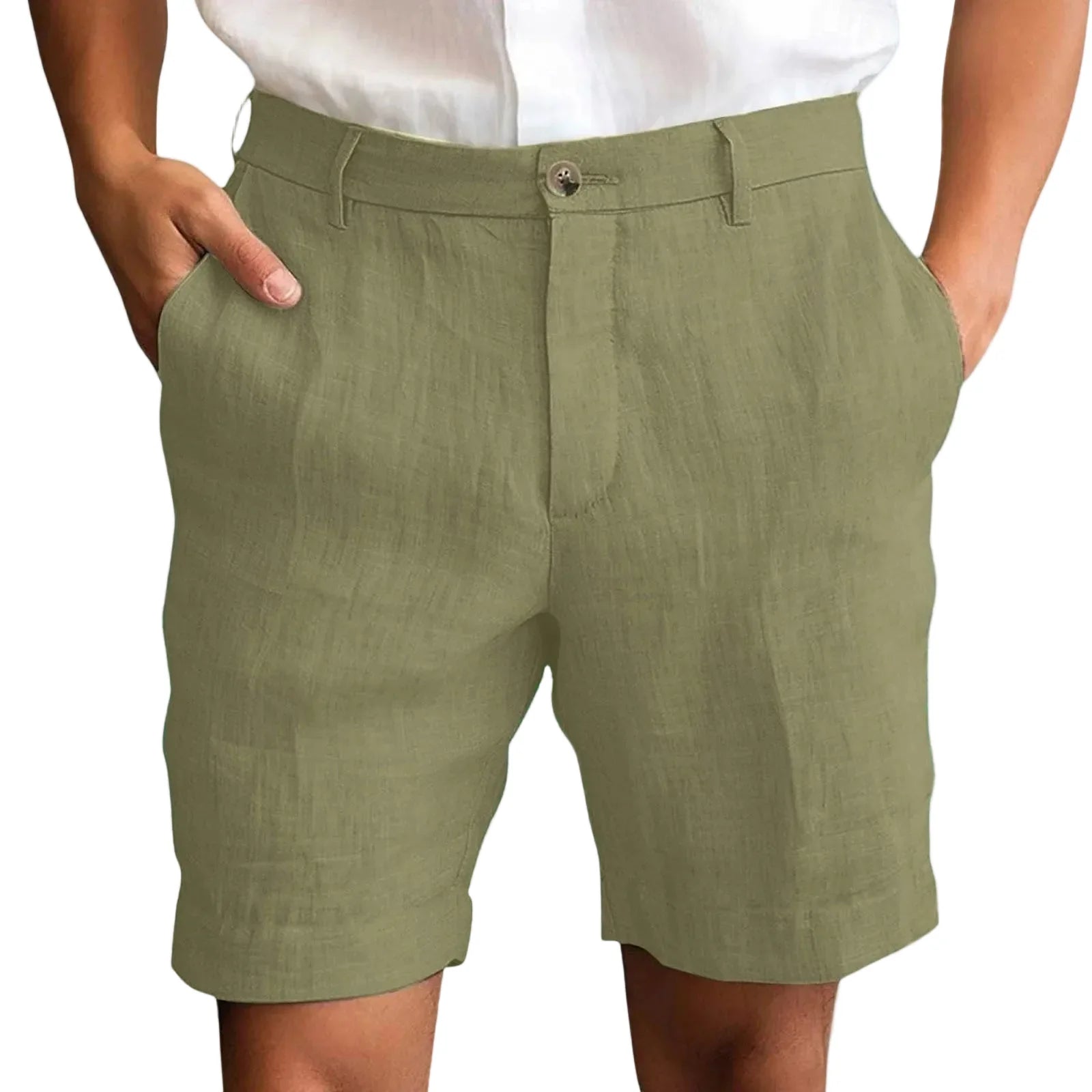 Duval Paris™ | Short élégant en lin