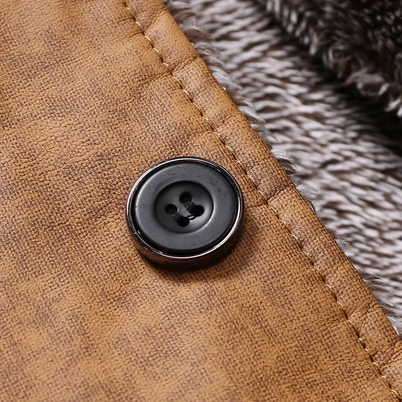 DUVAL PARIS™ | MANTEAU HOMME EN DAIM