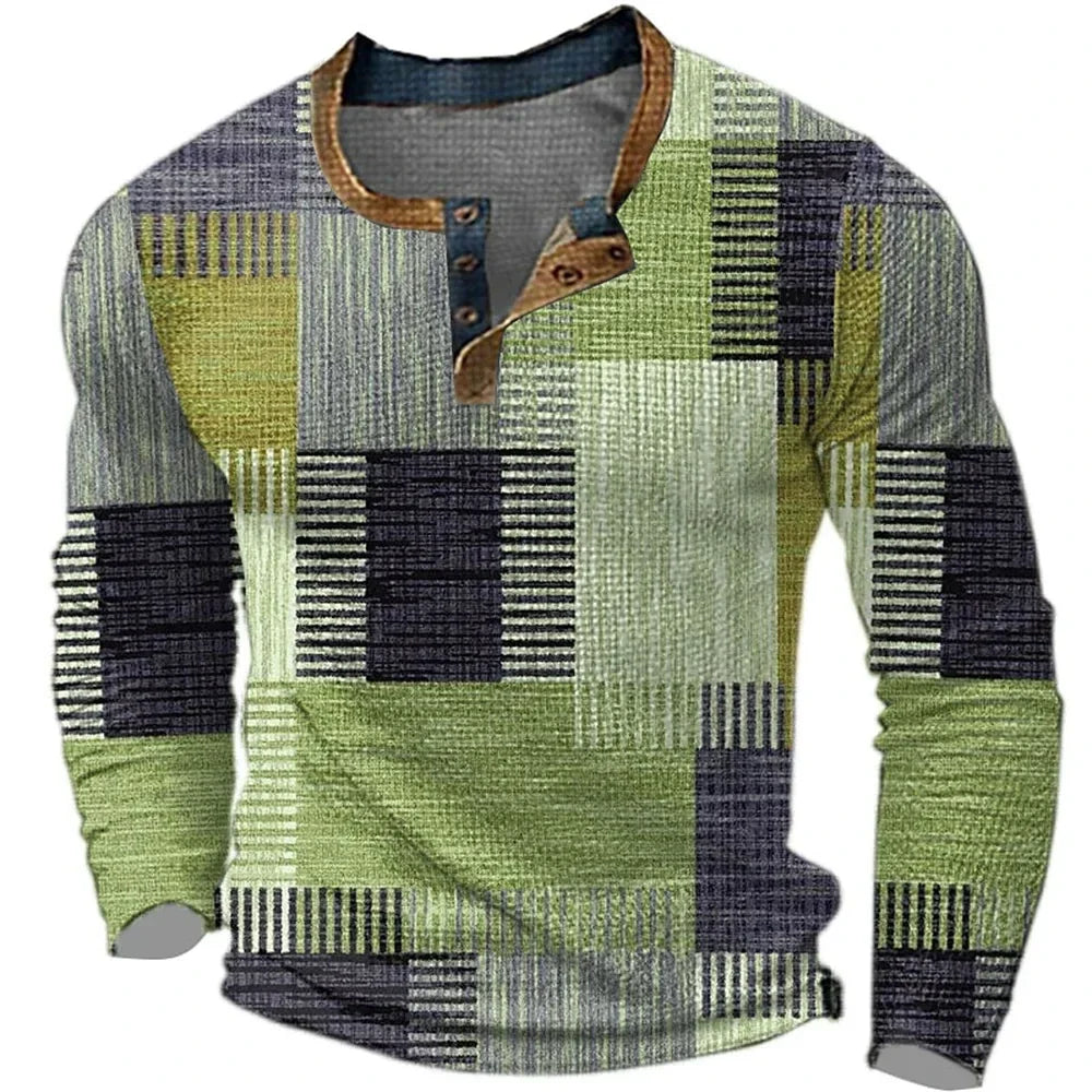 Duval Paris™ | CHEMISE PATCHWORK COLORÉE POUR HOMME