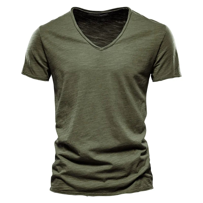 Duval Paris™ | T-shirt D'été En Coton Bio "Anti-Transpiration"