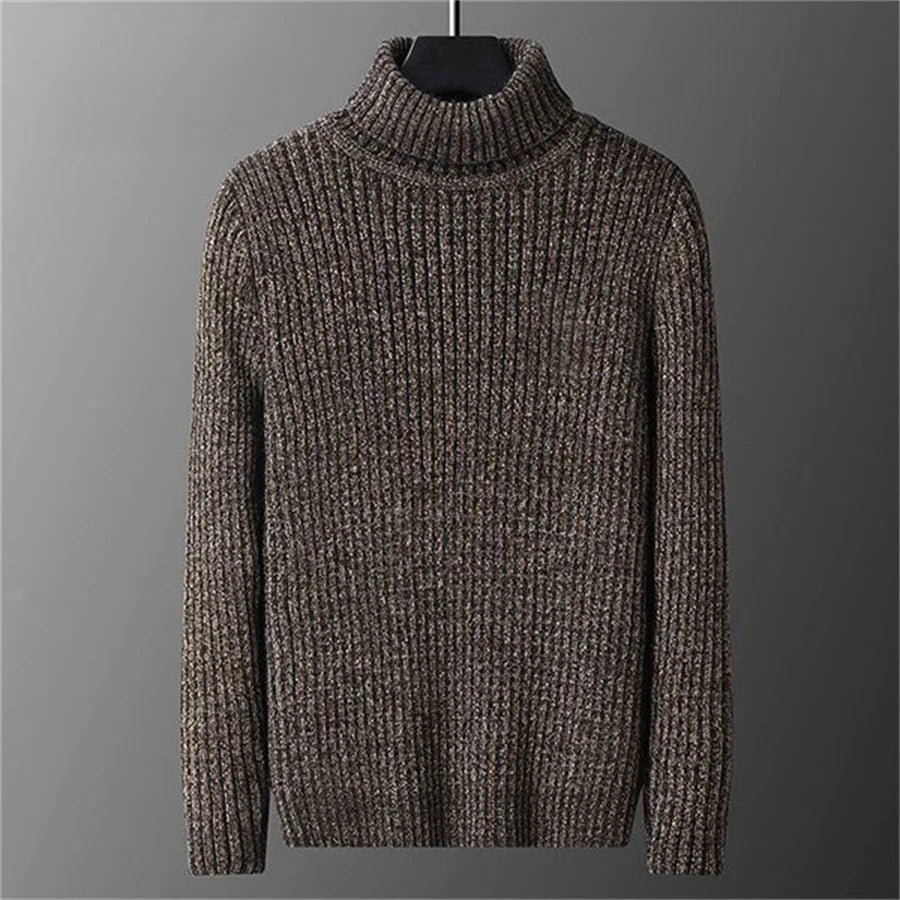 DUVAL PARIS™ | PULL COL ROULÉ POUR HOMME