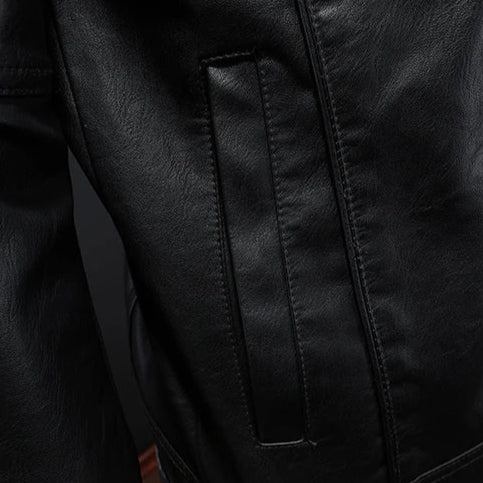 DUVAL PARIS™ | VESTE EN CUIR MODERNE RIDER