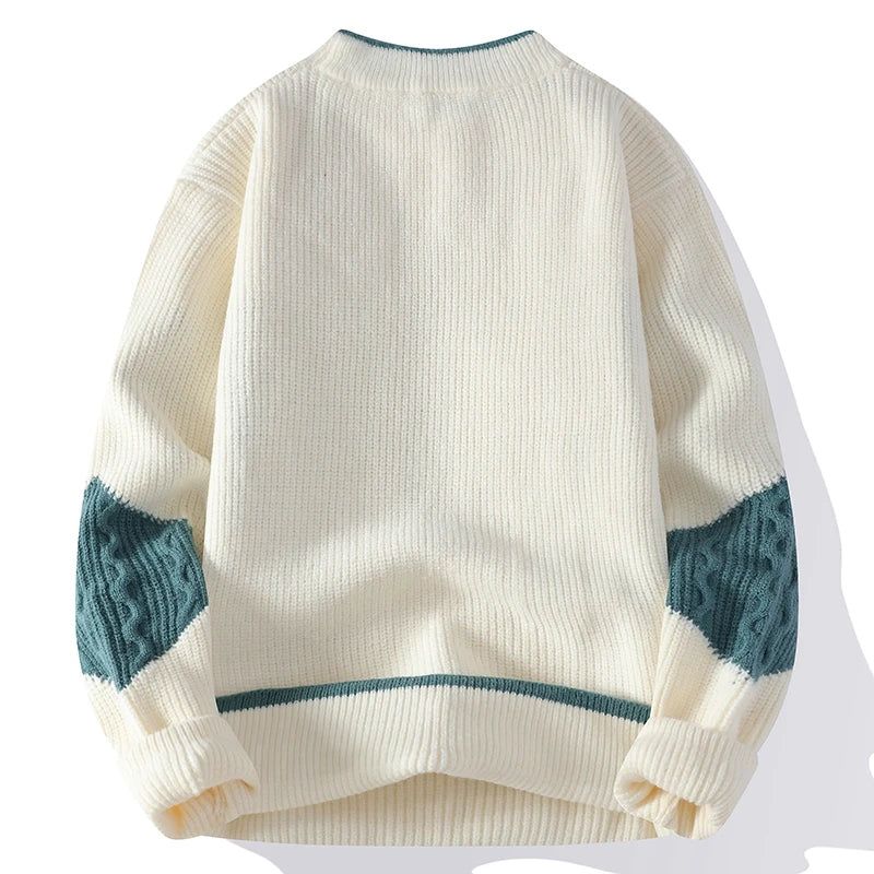 Duval Paris™ | Pull en maille patchwork