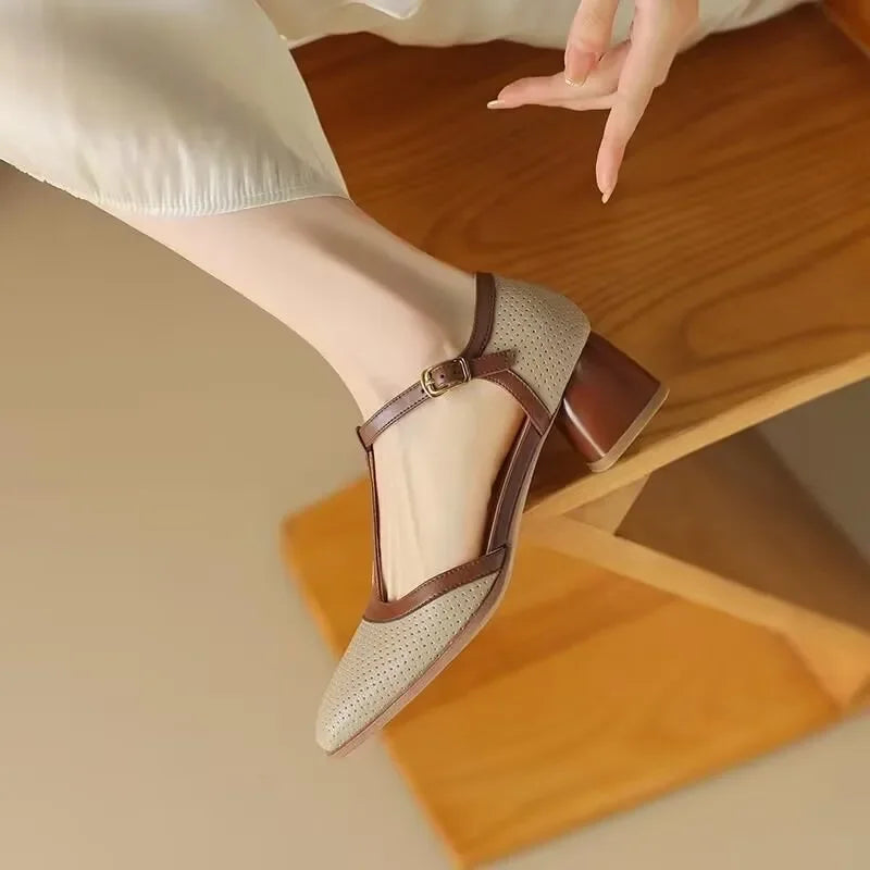 Duval Paris™ | Chaussures orthopédiques à talon moyen