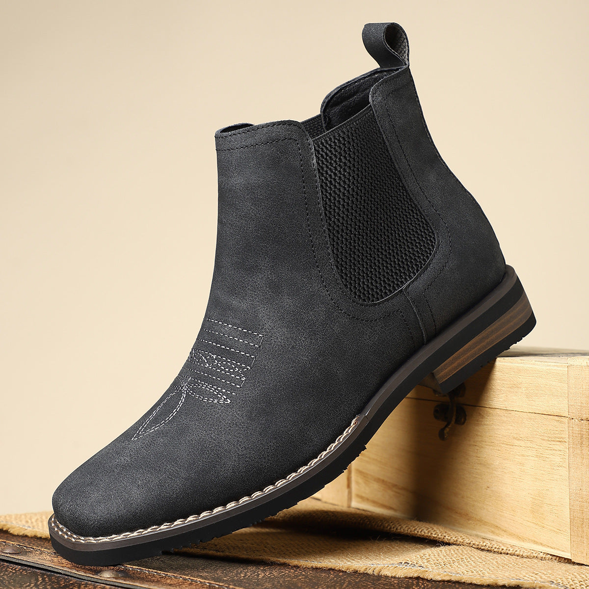 DUVAL PARIS | BOTTES CLASSIQUES EN CUIR POUR HOMME