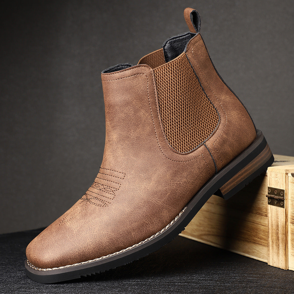 DUVAL PARIS | BOTTES CLASSIQUES EN CUIR POUR HOMME