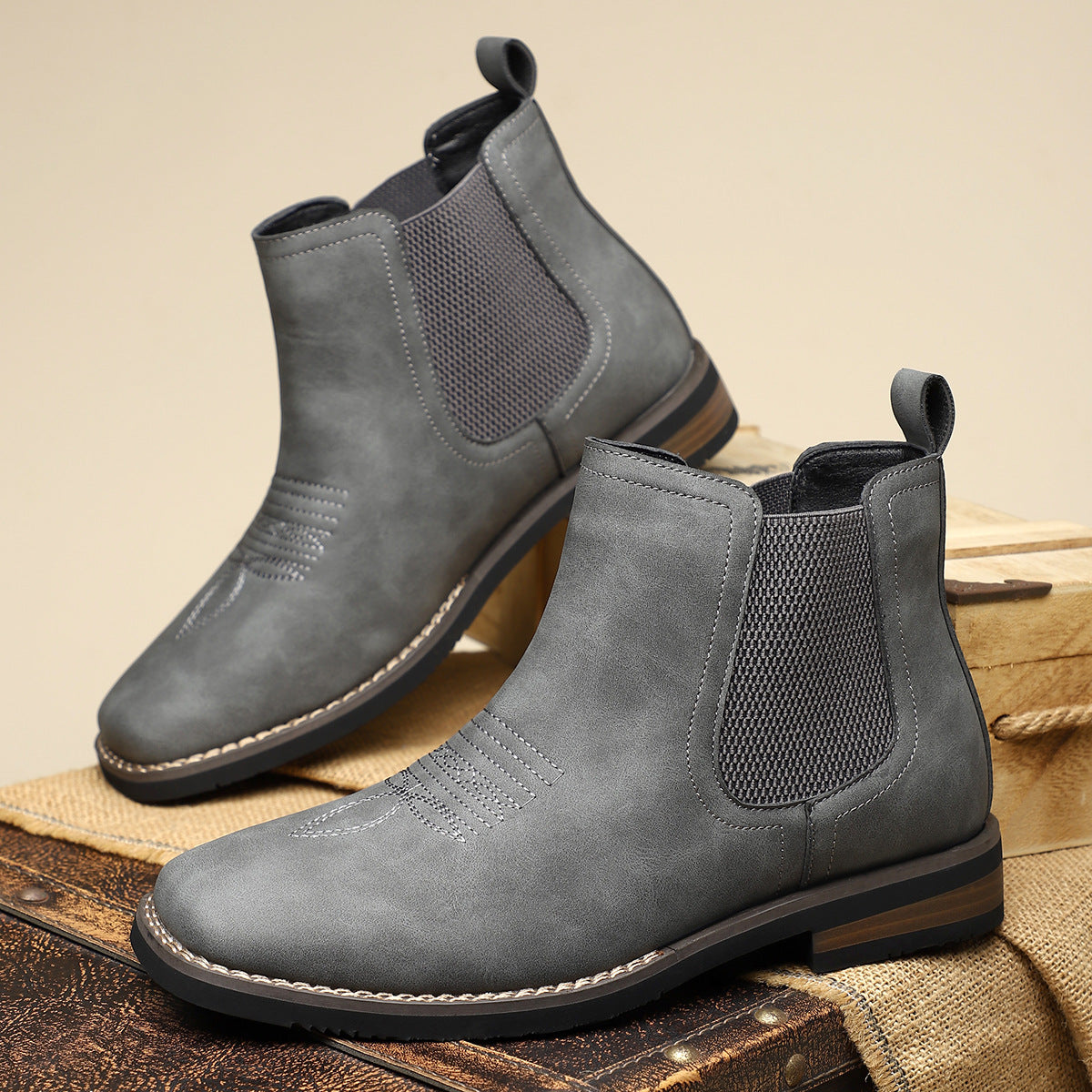DUVAL PARIS | BOTTES CLASSIQUES EN CUIR POUR HOMME