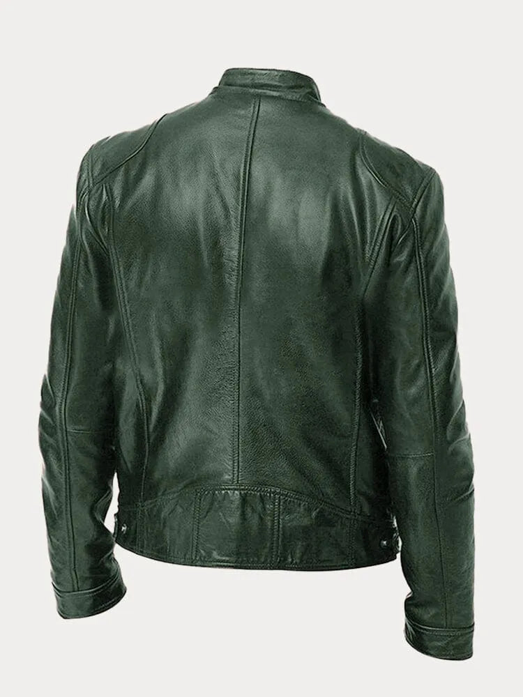 Duval Paris™ | Veste en Cuir Café Racer
