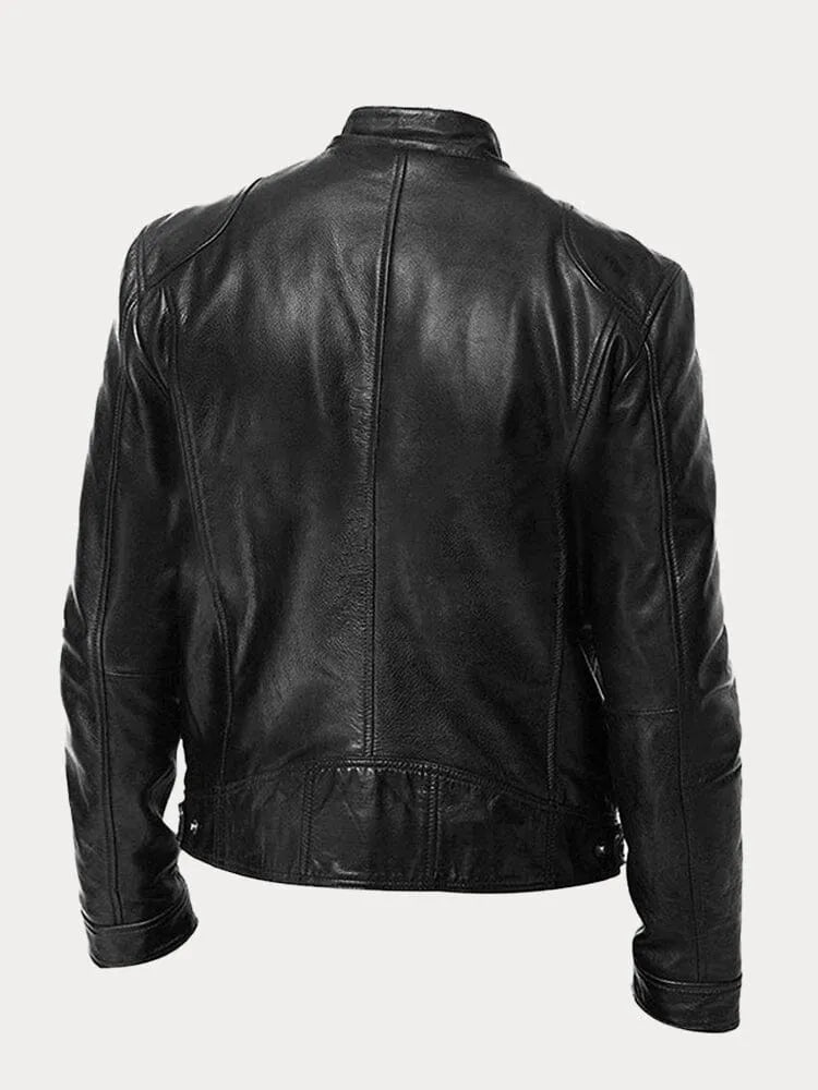 Duval Paris™ | Veste en Cuir Café Racer