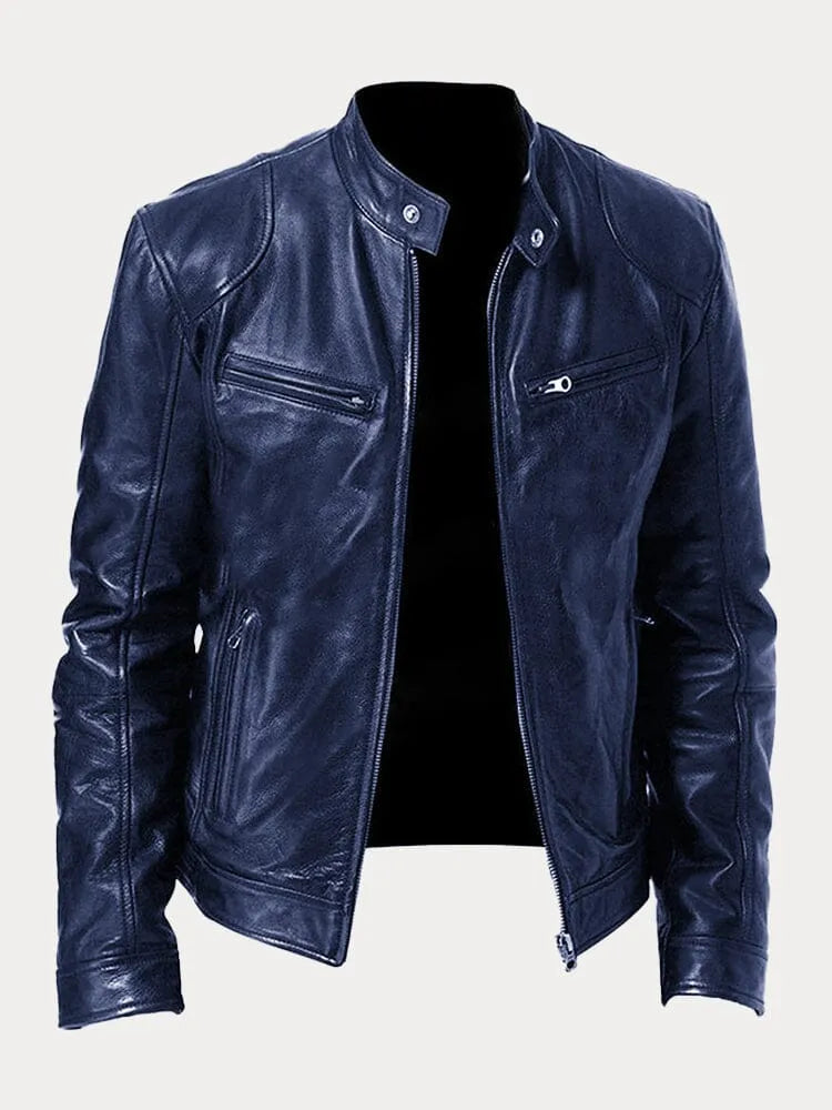 Duval Paris™ | Veste en Cuir Café Racer