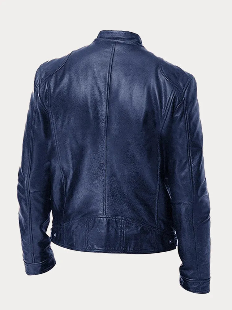 Duval Paris™ | Veste en Cuir Café Racer