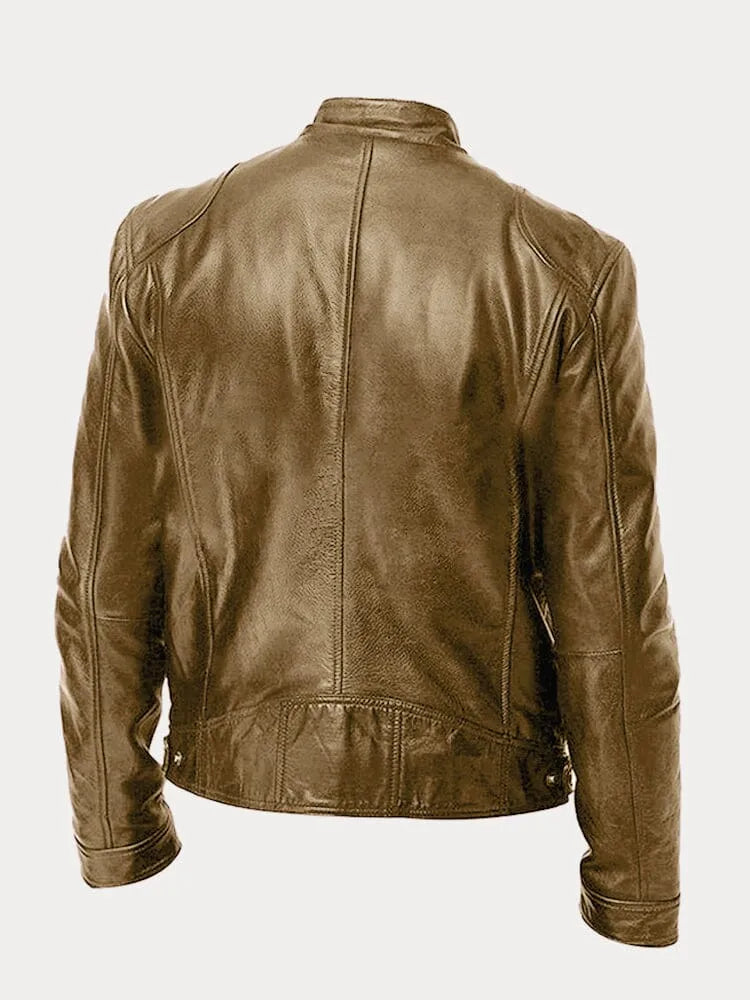 Duval Paris™ | Veste en Cuir Café Racer