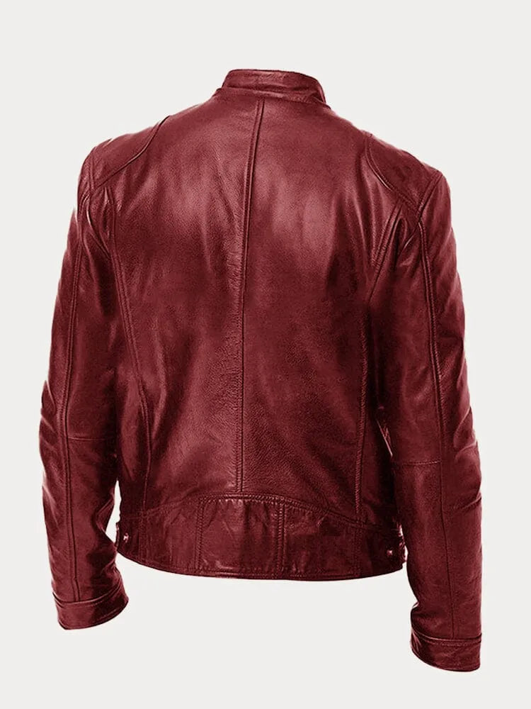 Duval Paris™ | Veste en Cuir Café Racer