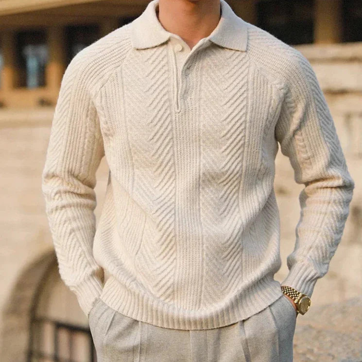Duval Paris™ |  Polo en maille Andreas
